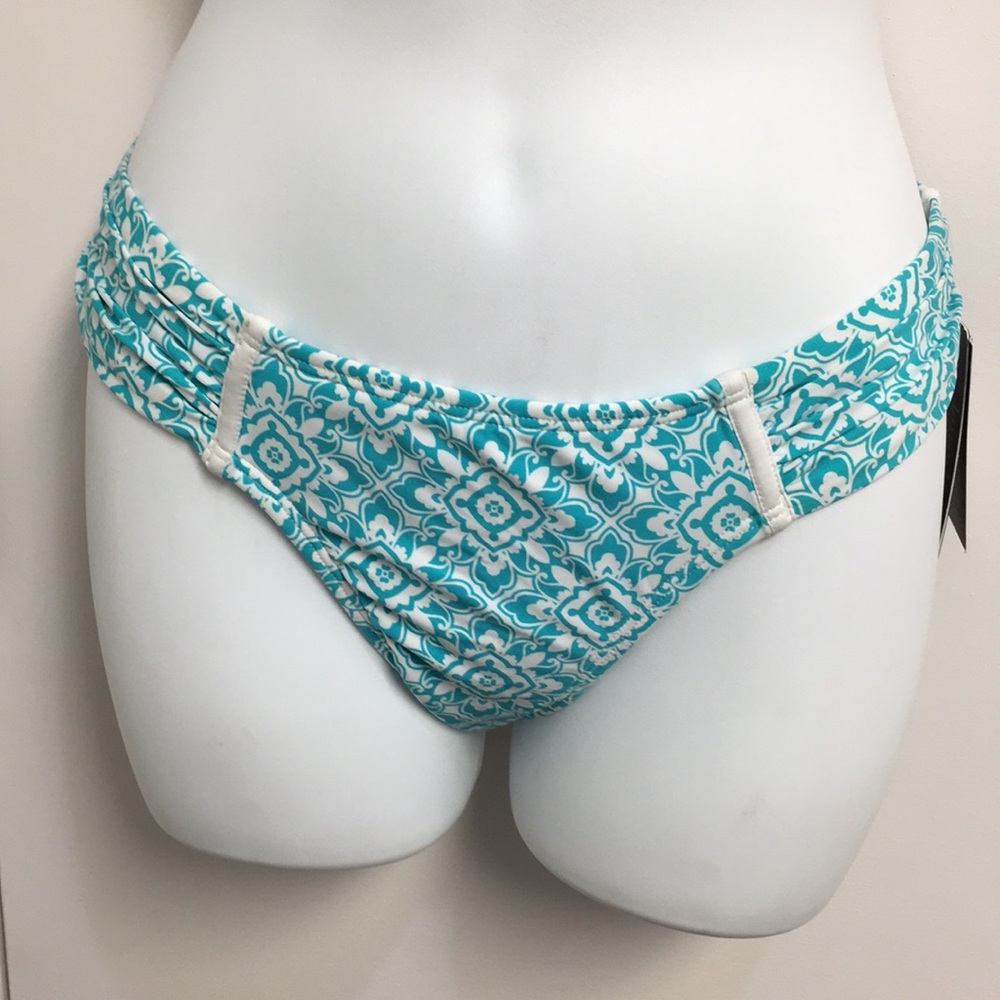 Laundryby Shelli Segal Aqua Reef Swimsuit Bottom S